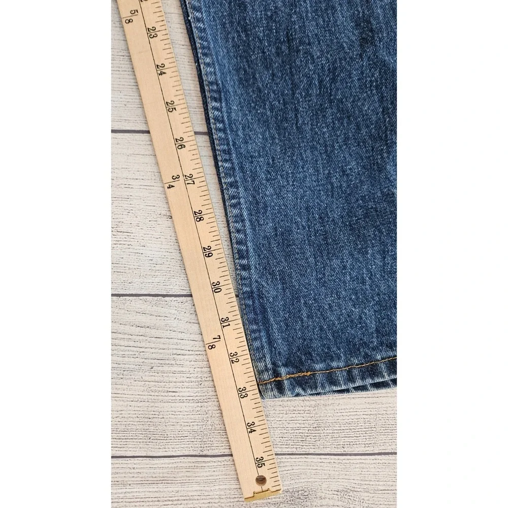 Polo Ralph Lauren Jeans Mens 30X33 Blue Straight Leg Vintage USA Basic‎ Classic